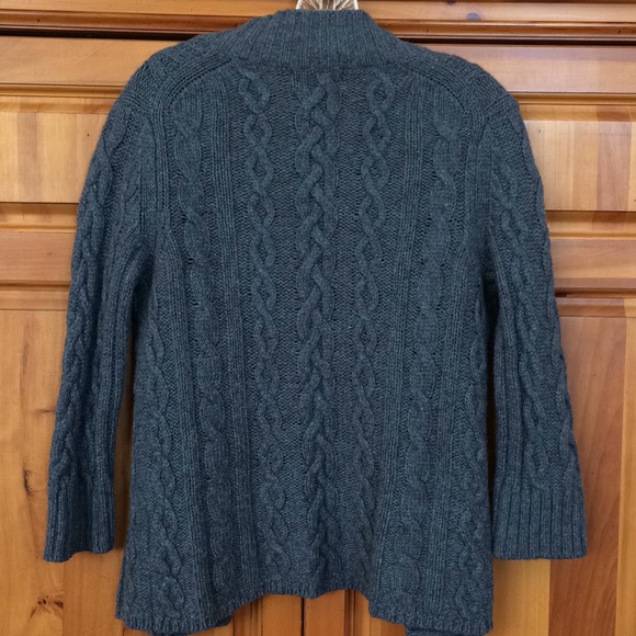 Banana republic three-quarter sleeved, open front cardigan sweater - Picture 4 of 8